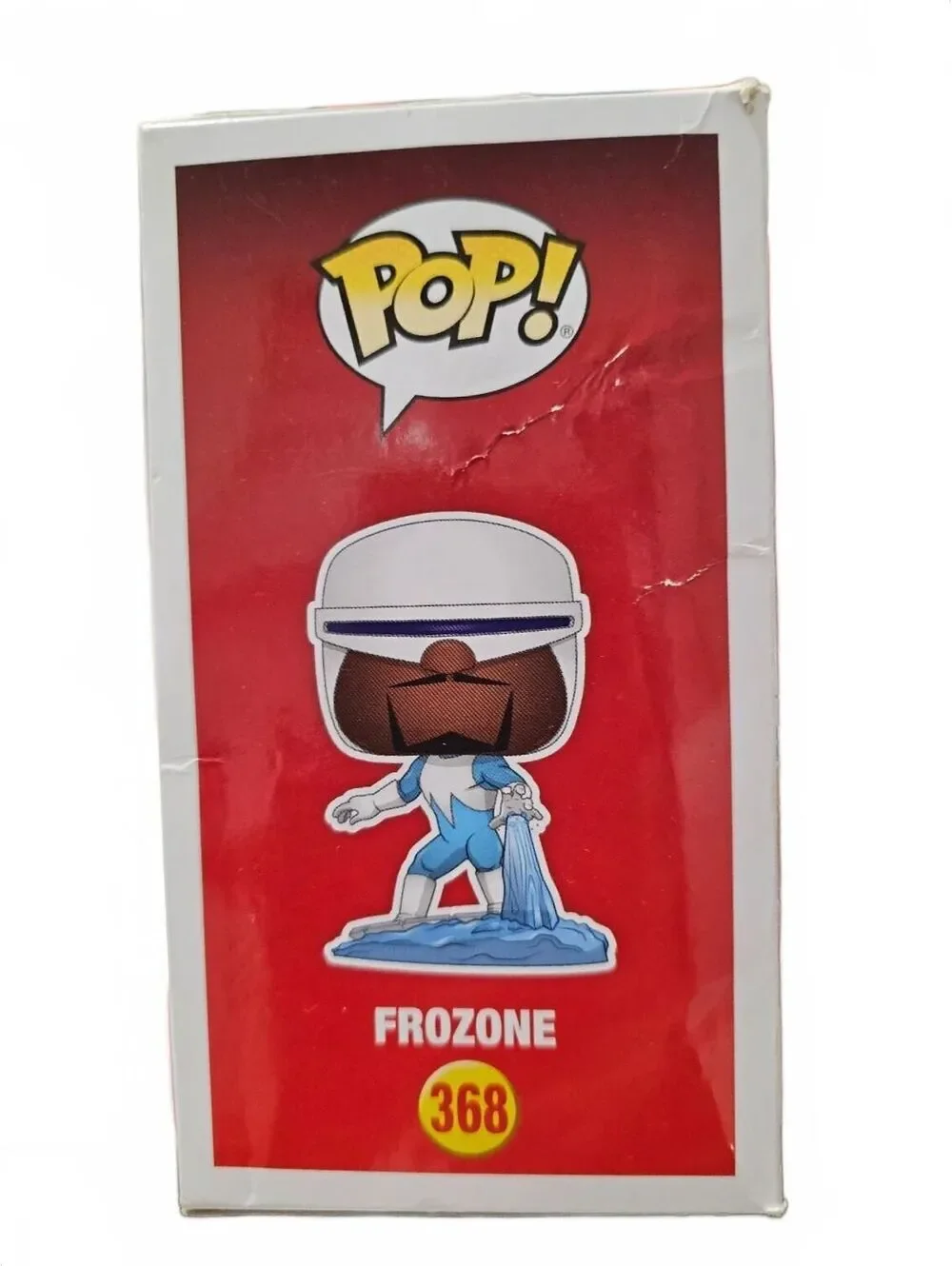 Funko Pop Incredibles 2 Frozone 368 Vinyl Figure Preowned Box & Figure Wear